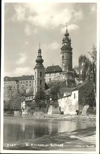 Krumau Tschechien Schloss  / Cesky Krumlov /