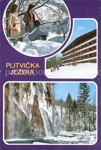 Plitvicka Jezera Wasserfall  Kat. Kroatien