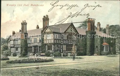 Manchester Worsley Old Hall Kat. Manchester