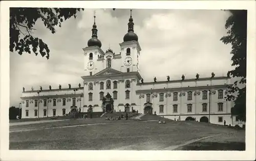 AK / Ansichtskarte Svaty Kopecek Olomouce Svaty Kopecek u Milova (Heiliger Berg)
Maehren
tschech.-oesterr. Grenze / Tschechische Republik /