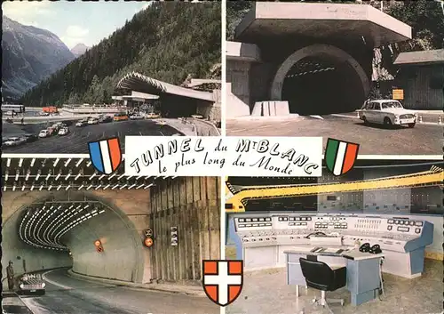 AK / Ansichtskarte Chamonix Tunnel du Mont Blanc / Chamonix-Mont-Blanc /Arrond. de Bonneville