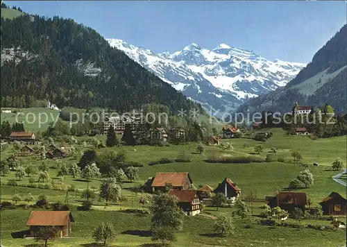 AK / Ansichtskarte Flueeli-Ranft Widderfeld Nuenalphorn und Hutstock / Flueeli-Ranft /Bz. Obwalden