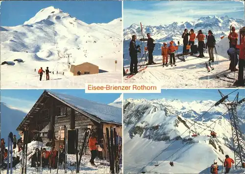AK / Ansichtskarte Soerenberg LU Brienzer Rothorn Skigebiet Eissee Talstation Sesselbahn / Soerenberg /Bz. Entlebuch