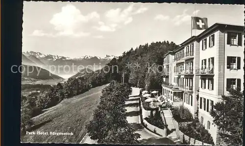 AK / Ansichtskarte Buergenstock Park Hotel B?rgenstock / Buergenstock /Bz. Nidwalden