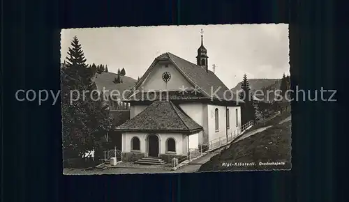 AK / Ansichtskarte Rigi Kloesterli Gnadenkapelle / Rigi Kloesterli /Bz. Schwyz