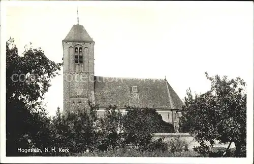 AK / Ansichtskarte Hagestein Kerk
