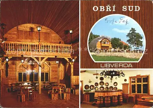 AK / Ansichtskarte Jizerske hory Restaurace Obri sud u Lazni Libverdy Kat. Tschechische Republik