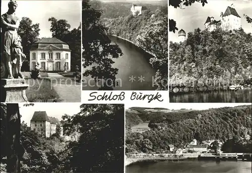 AK / Ansichtskarte Saale Schloss Burgk Kat. 