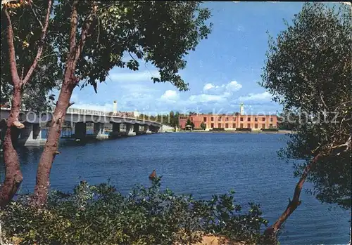 AK / Ansichtskarte Sabaudia Nuovo ponte sul Lago di Paola Caserma Piave