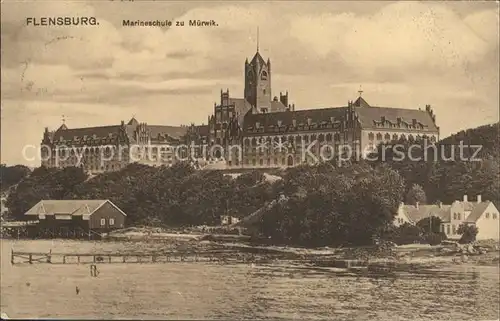 AK / Ansichtskarte Flensburg Muerwik Marineschule