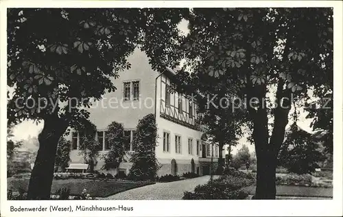 AK / Ansichtskarte Bodenwerder Muenchhausen Haus Kat. Bodenwerder