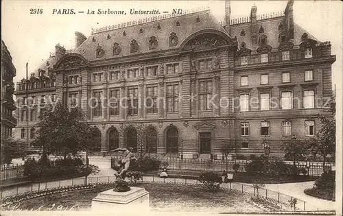 AK / Ansichtskarte Paris La Sorbonne Universite Kat. Paris