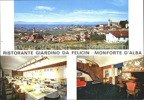 AK / Ansichtskarte Alba Adriatica Restaurant Giardino da Felicin Monforte d`Alba Kat. 