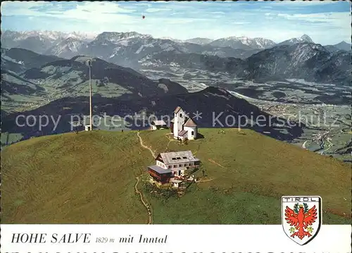 AK / Ansichtskarte Hohe Salve Aussichtsberg Rofangebirge Karwendelgebirge Kat. Hopfgarten im Brixental