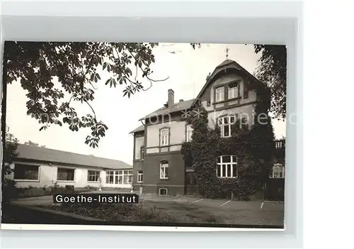 AK / Ansichtskarte Arolsen Bad Goethe Institut Kat. Bad Arolsen