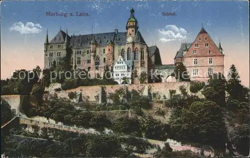 AK / Ansichtskarte Marburg Lahn Schloss Kat. Marburg