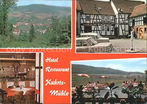 AK / Ansichtskarte Erdhausen Hotel Restaurant Kuhrtsmuehle Kat. Gladenbach