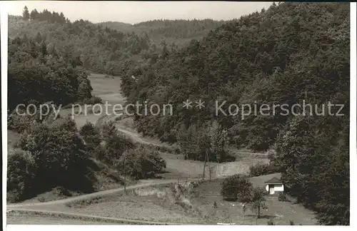 AK / Ansichtskarte Wommelshausen Tal Landschaft Kat. Bad Endbach