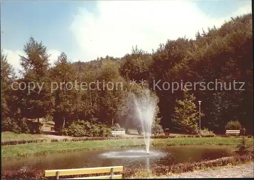 AK / Ansichtskarte Wommelshausen Springbrunnen Kat. Bad Endbach