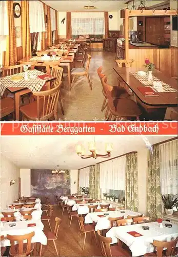 AK / Ansichtskarte Bad Endbach Gaststaette Berggarten Kat. Bad Endbach