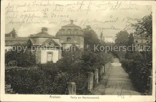 AK / Ansichtskarte Arolsen Bad Residenzschloss  Kat. Bad Arolsen