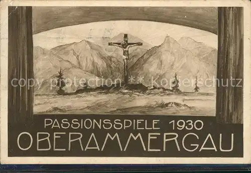 AK / Ansichtskarte Passionsspiele Oberammergau  Kat. Events