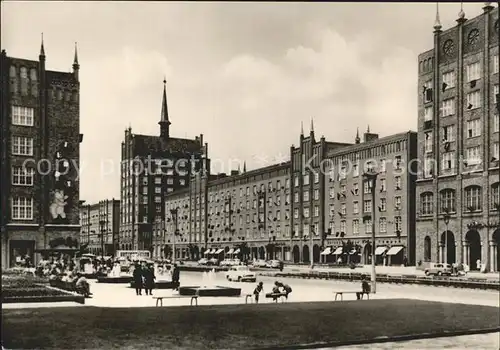 AK / Ansichtskarte Rostock Mecklenburg Vorpommern Lange Strasse Kat. Rostock