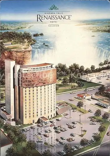 AK / Ansichtskarte Niagara Falls Ontario Renaissance Hotel / Niagara Falls Canada /