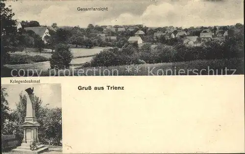 AK / Ansichtskarte Trienz Kriegerdenkmal / Fahrenbach /Neckar-Odenwald-Kreis LKR