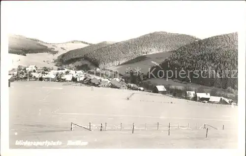 AK / Ansichtskarte Rattlar Panorama Wintersportplatz Kat. Willingen (Upland)