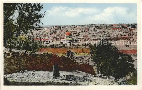 AK / Ansichtskarte Jerusalem Yerushalayim Mount of Olives Kat. Israel