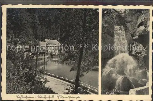 AK / Ansichtskarte Bad Schandau Lichtenhainer Wasserfall Kat. Bad Schandau