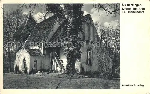 AK / Ansichtskarte Meinerdingen Kirche 11. Jhdt. Kupfertiefdruck Kat. Walsrode