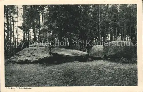 AK / Ansichtskarte Sieben Steinhaeuser Steingrab