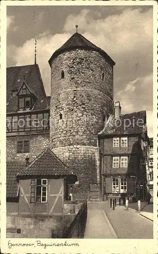 AK / Ansichtskarte Hannover Beguinenturm Kupfertiefdruck Kat. Hannover