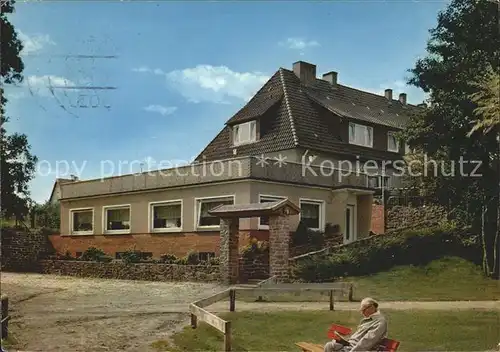 AK / Ansichtskarte Walsrode Lueneburger Heide Hotel Pension Haus Sunderwald Kat. Walsrode