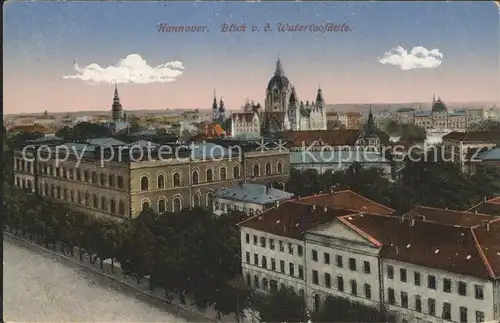 AK / Ansichtskarte Hannover Blick von der Waterloosaeule Kat. Hannover