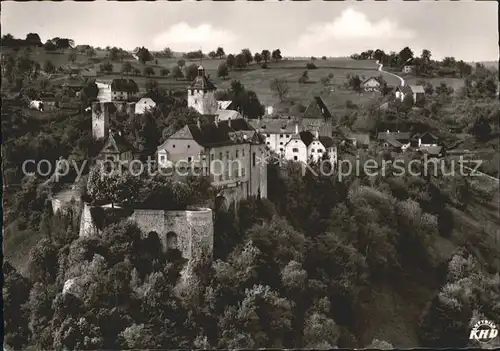 AK / Ansichtskarte Neuburg Inn Schloss Fliegeraufnahme Kat. Neuburg a.Inn