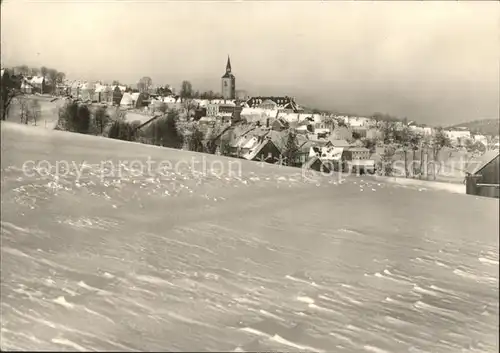AK / Ansichtskarte Joehstadt im Winter Kat. Joehstadt