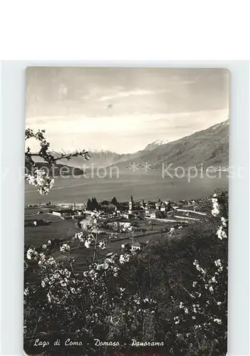 AK / Ansichtskarte Lago di Como Domaso Panorama Kat. Italien