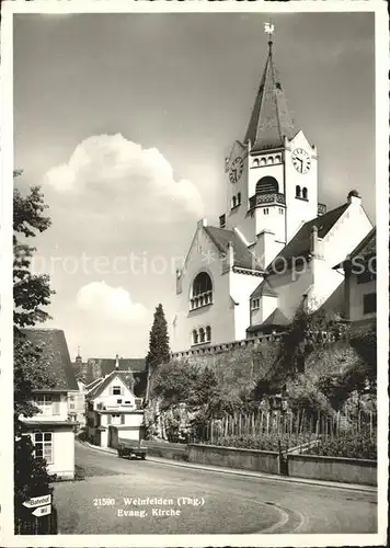 AK / Ansichtskarte Weinfelden Kirchenpartie Kat. Weinfelden