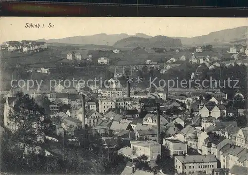AK / Ansichtskarte Sebnitz Blick ueber die Stadt Kat. Sebnitz