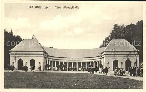 AK / Ansichtskarte Bad Wildungen Neue Wandelhalle  Kat. Bad Wildungen