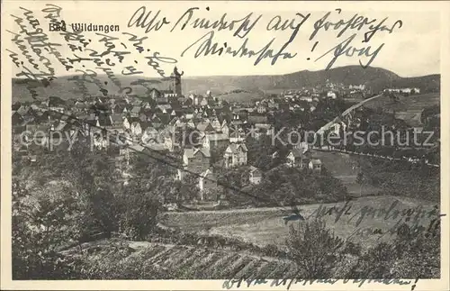 AK / Ansichtskarte Bad Wildungen Gesamtansicht Ehrentag der Kriegsopfer September 1933 Kat. Bad Wildungen