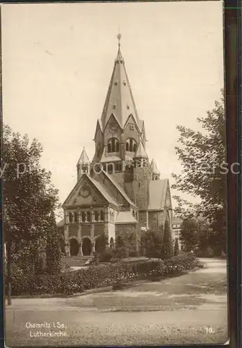 AK / Ansichtskarte Chemnitz Lutherkirche Kat. Chemnitz