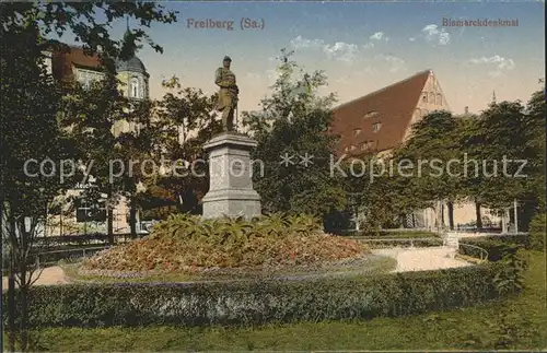 AK / Ansichtskarte Freiberg Sachsen Bismarckdenkmal Kat. Freiberg