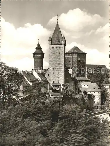 AK / Ansichtskarte Nuernberg Burg Kat. Nuernberg