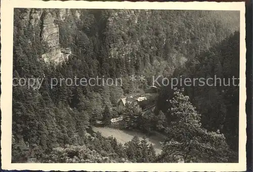 AK / Ansichtskarte Waltersdorf Bad Schandau Waltersdorfer Muehle Polenztal