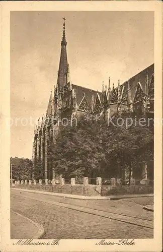 AK / Ansichtskarte Muehlhausen Thueringen Marienkirche Kat. Muehlhausen Thueringen