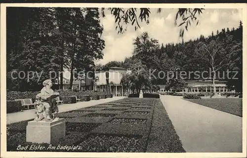 AK / Ansichtskarte Bad Elster Badeplatz Kat. Bad Elster